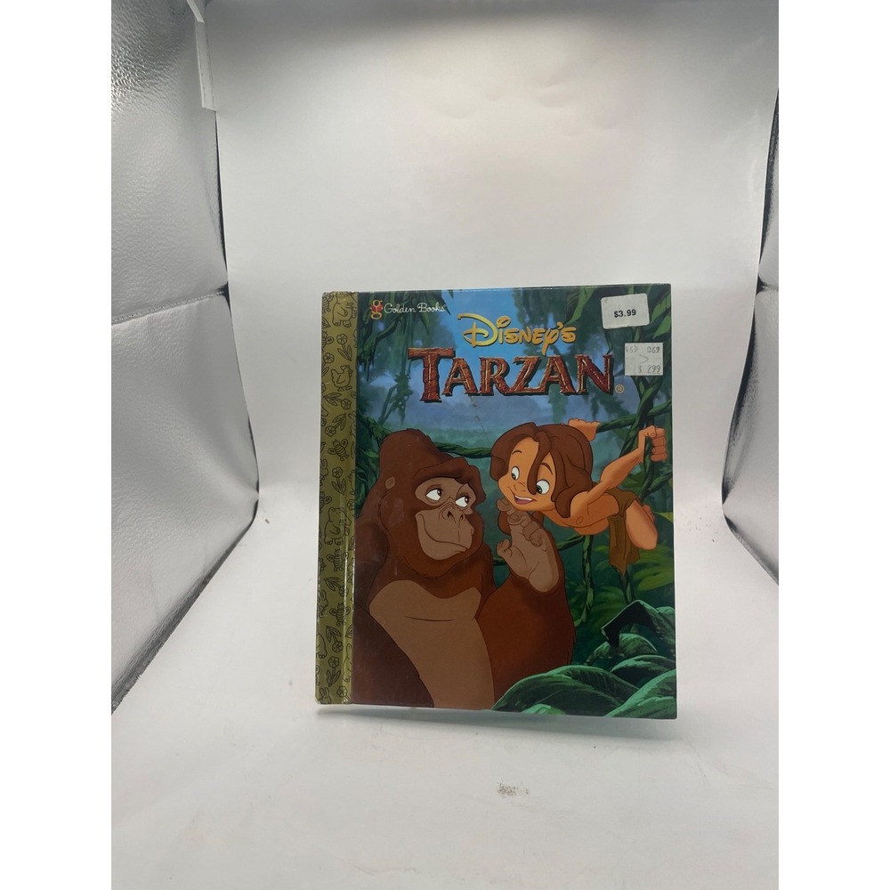 Golden Books - Disney's - Tarzan - By Justine Korman - Paperback Book - 1999